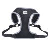 Coastal Pet Comfort Soft Reflective Wrap Adjustable Dog Harness - Black - Medium - 22-28" Girth - (3/4" Straps)