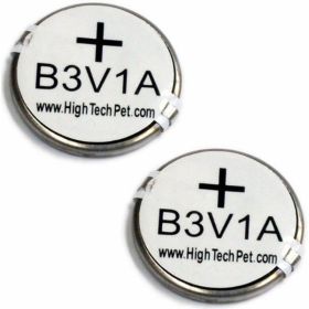 High Tech Pet Replacement B-3V1A Battery 2-Pack for HTP Collars - 2 count