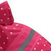 Fashion Pet Polka Dot Dog Raincoat Pink - Medium